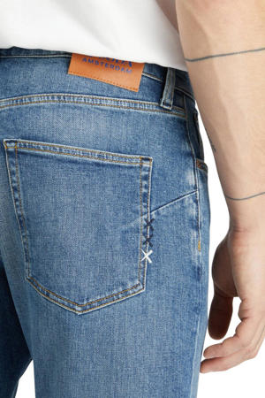 Scotch & Soda CORE SKIM JEANS - Jeans Skinny - beaten blue/denim bleu foncé - ZALANDO