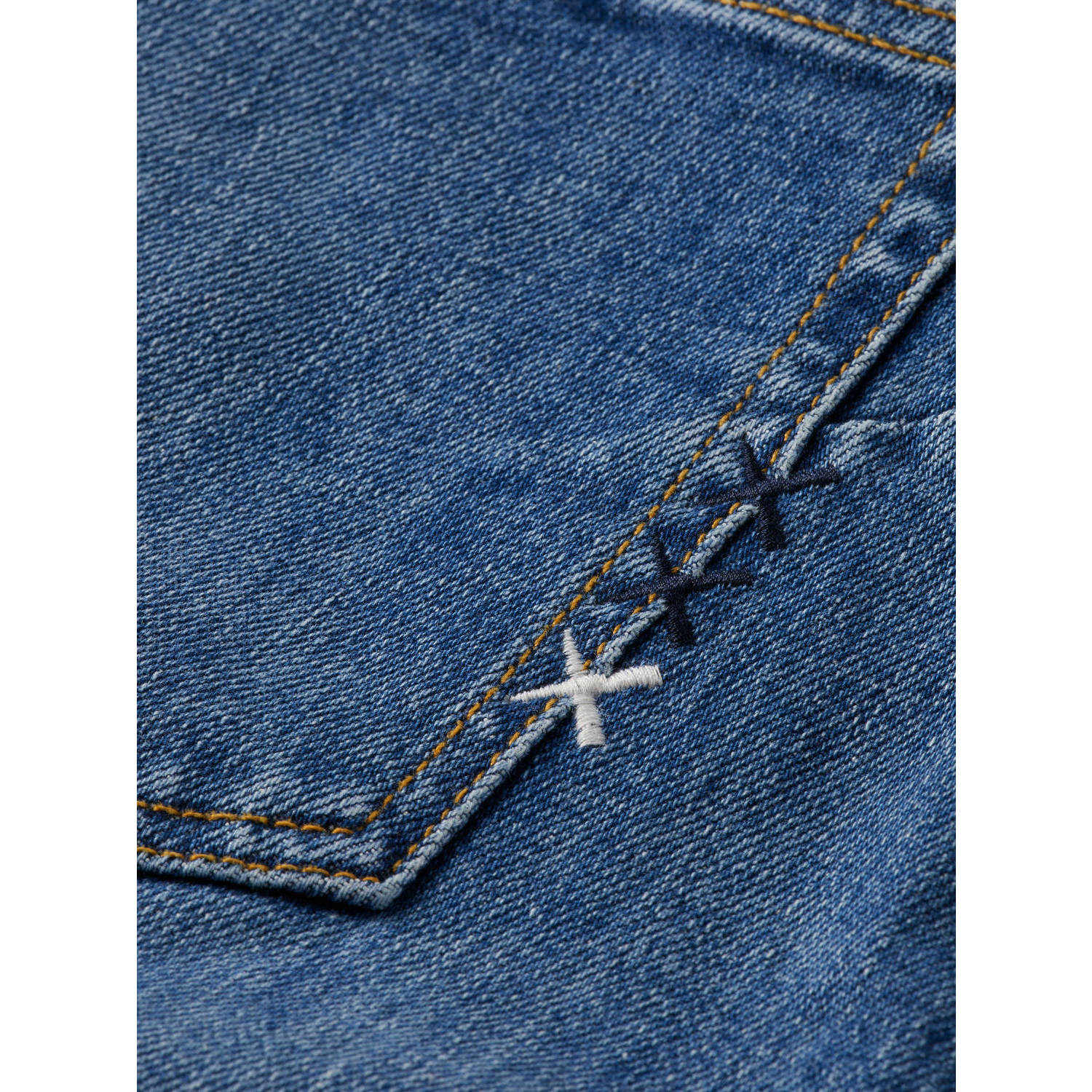 Scotch & Soda straight leg jeans The Zee medium blue denim