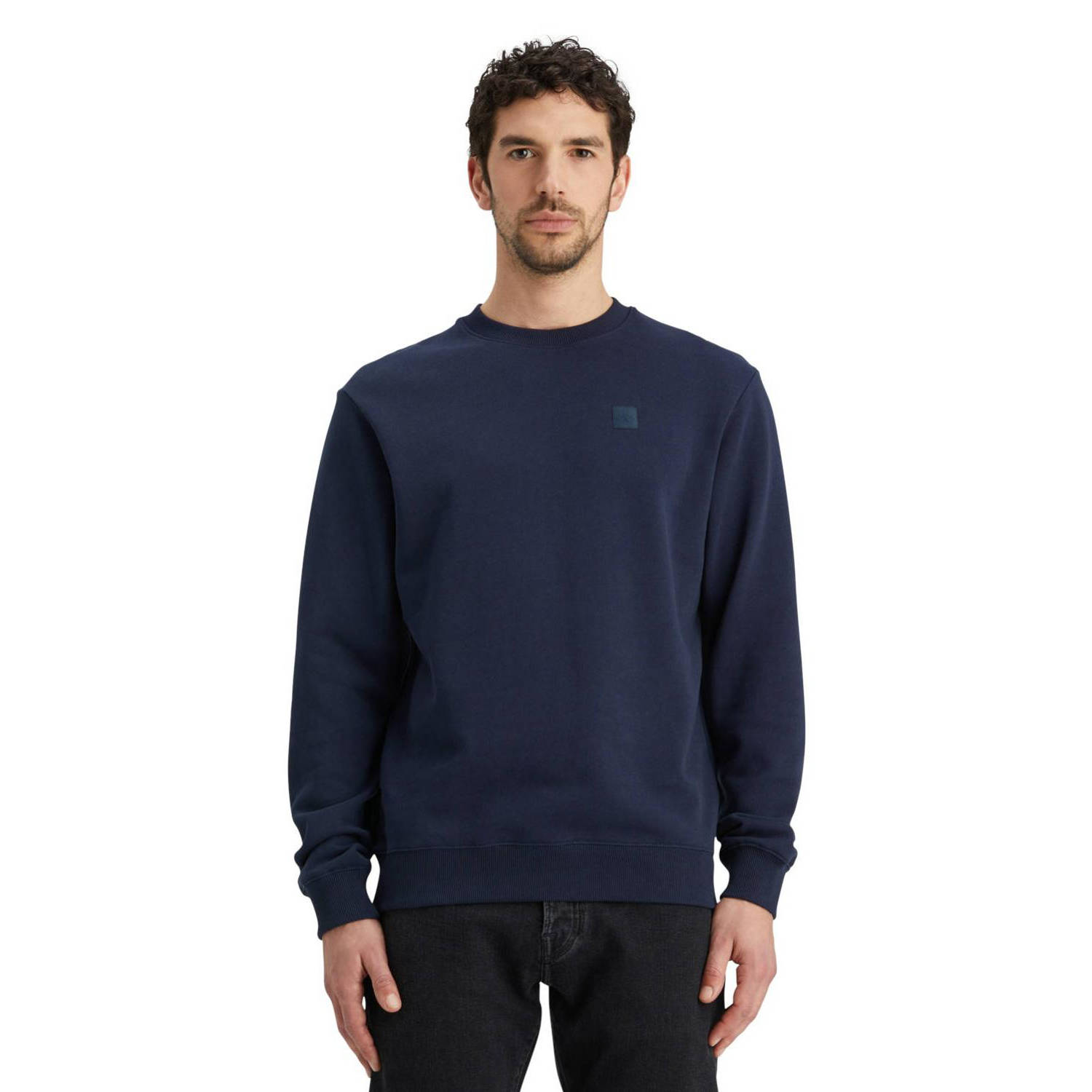 Scotch & Soda sweater donkerblauw