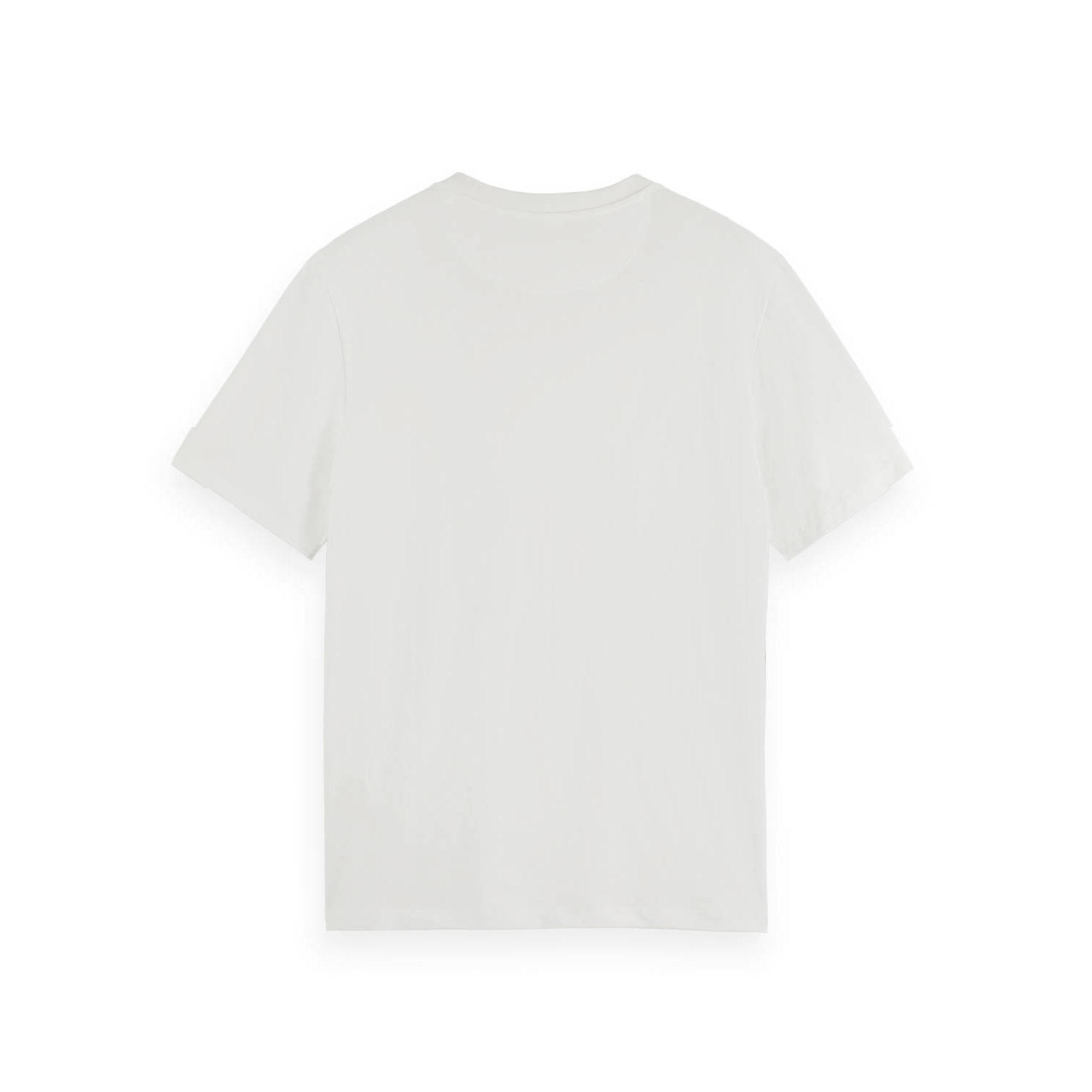 Scotch & Soda regular fit T-shirt met logo white