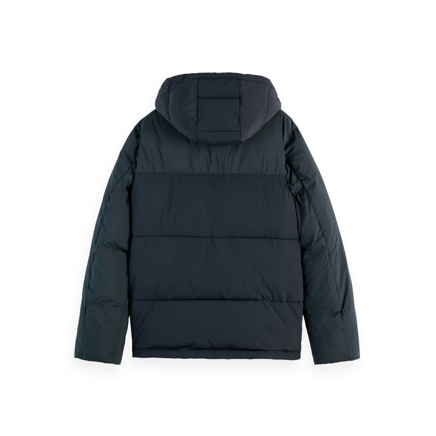 Scotch & Soda gewatteerde jas zwart