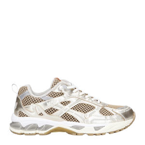   sneakers goud/wit