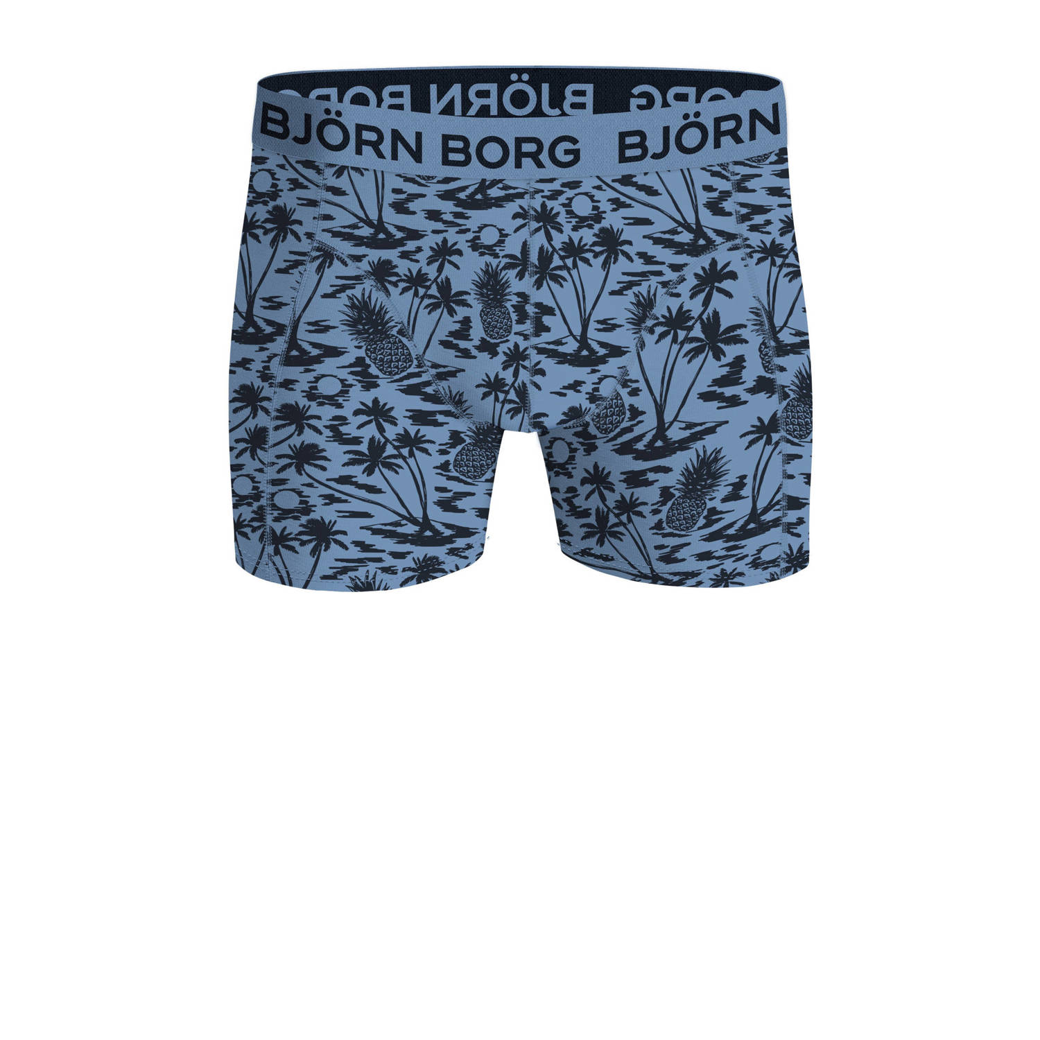Björn Borg boxershort set van 3 blauw donkerblauw zwart
