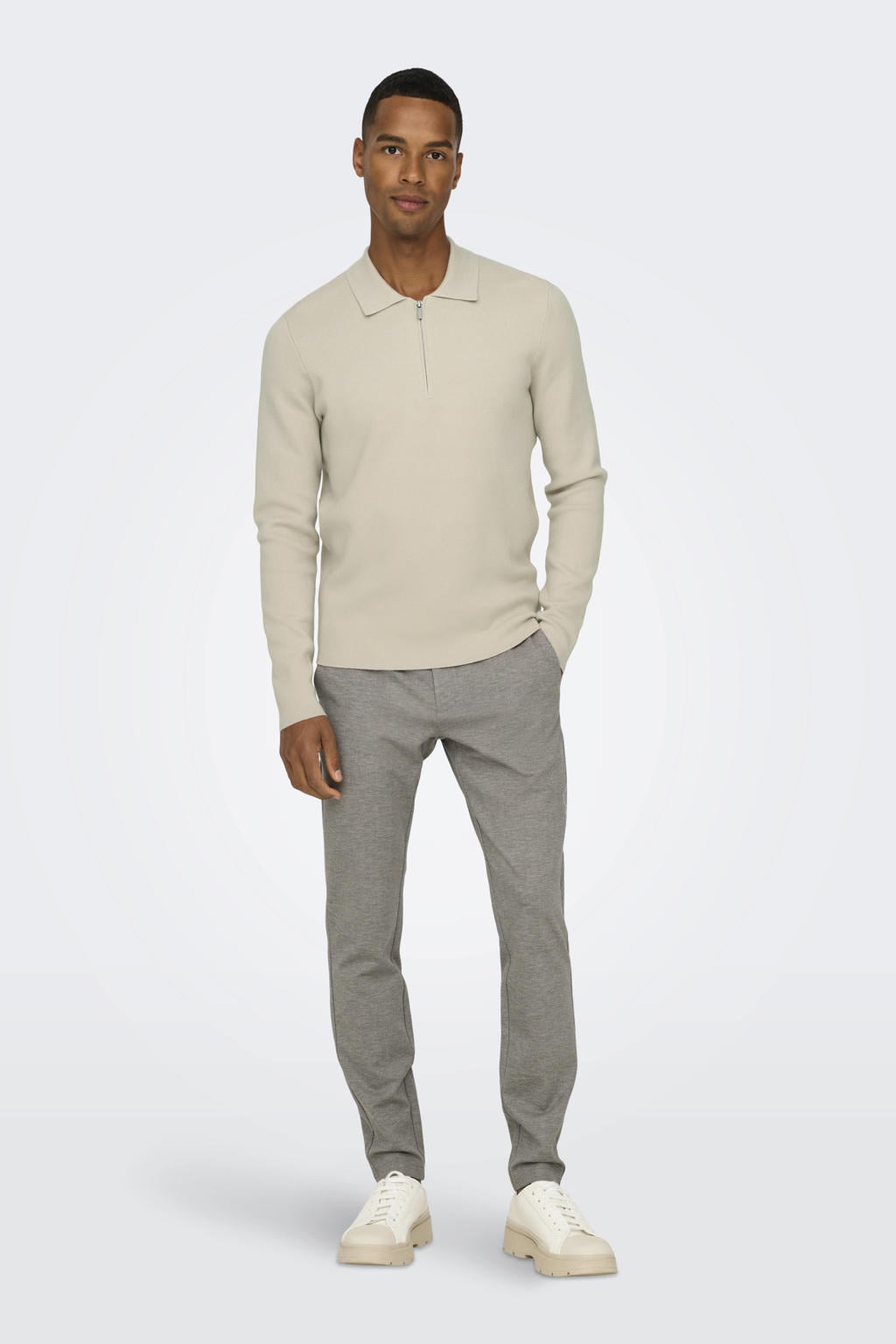 ONLY & SONS slim chino taupe