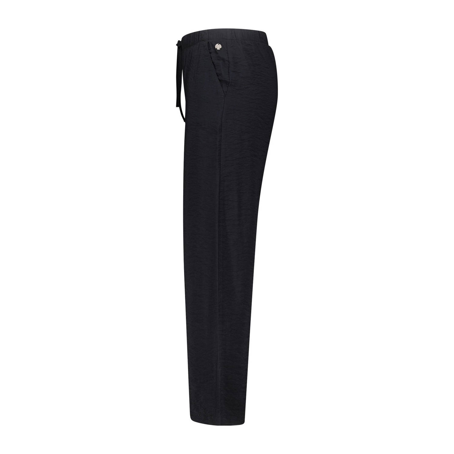America Today wide leg broek zwart