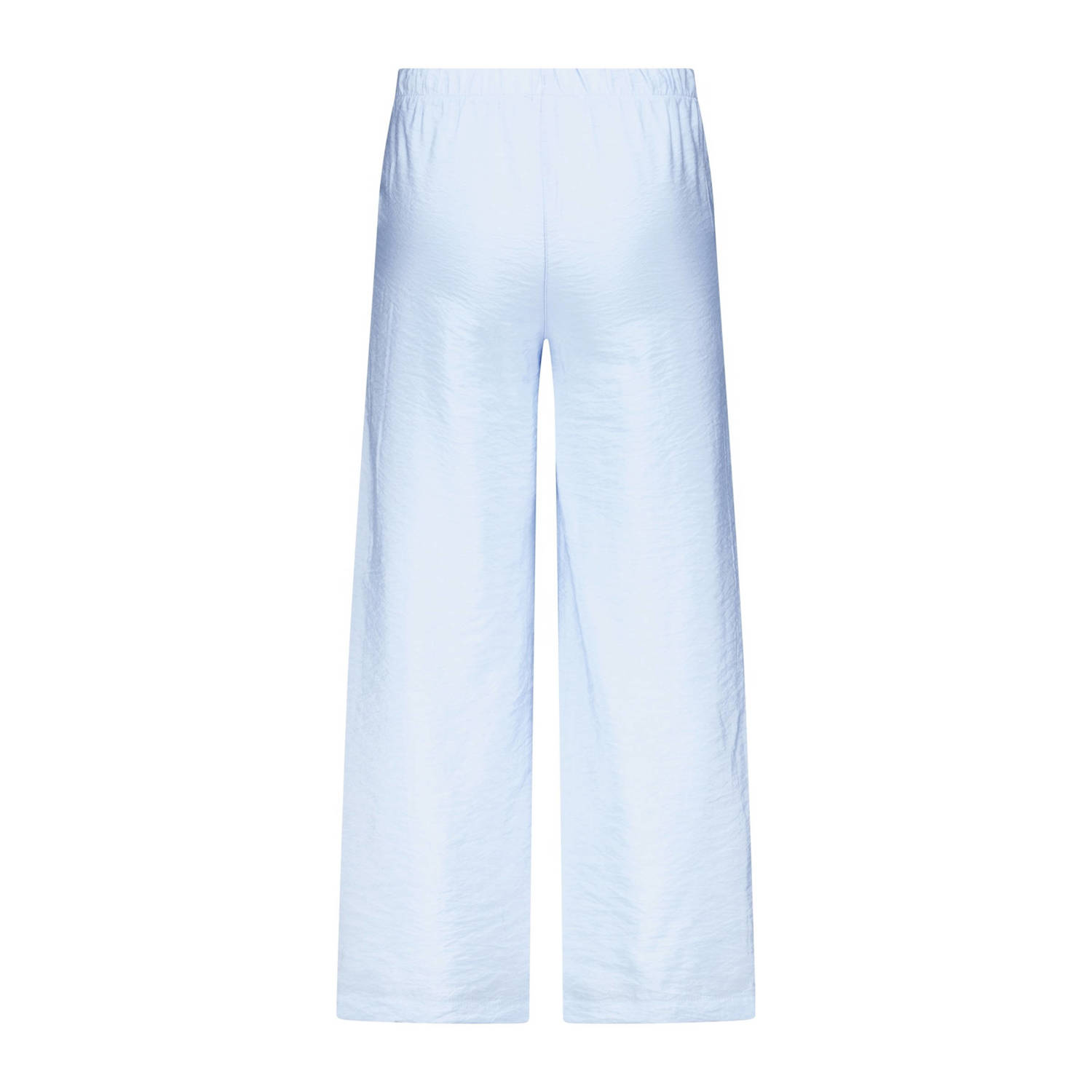 America Today wide leg broek babyblauw