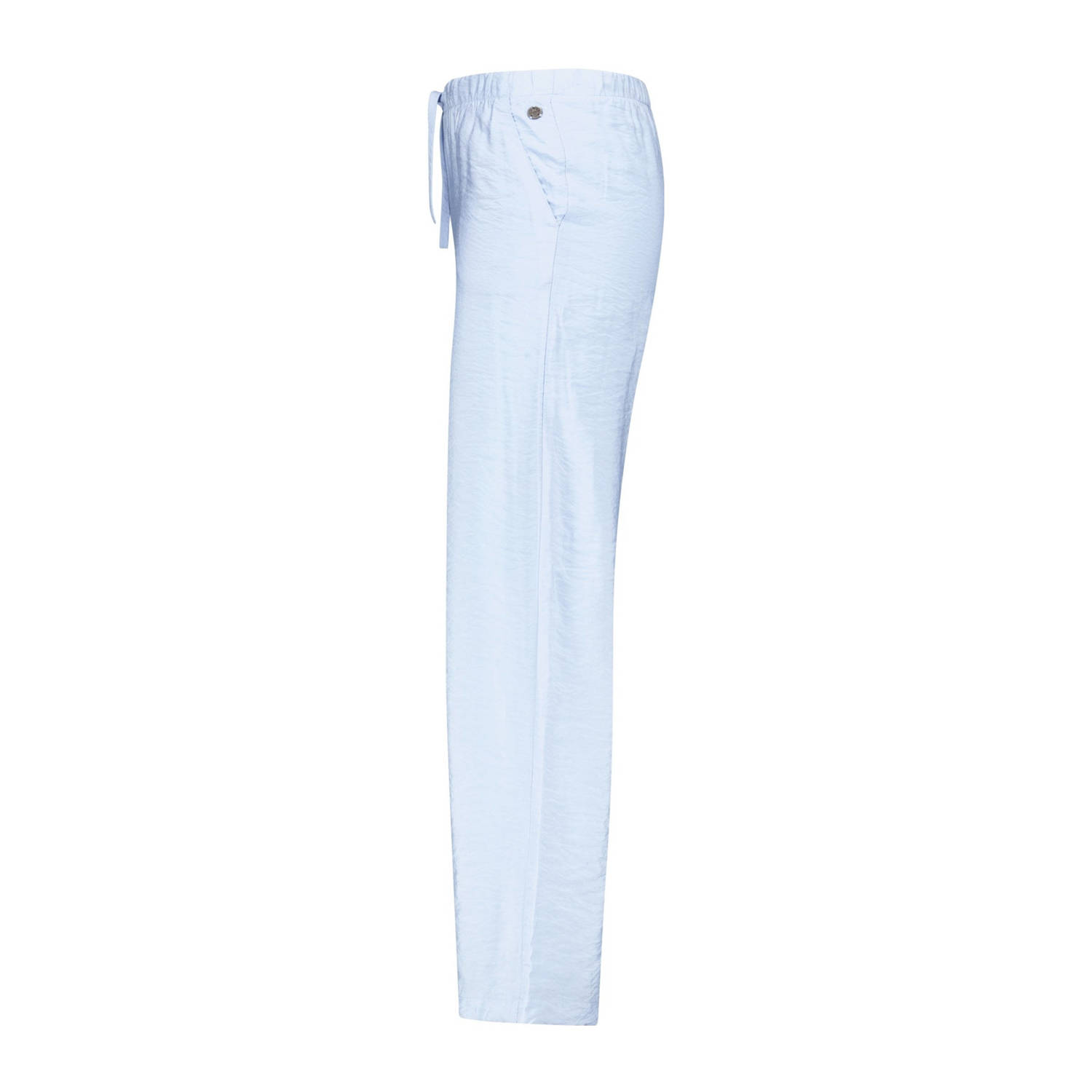 America Today wide leg broek babyblauw
