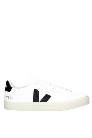 Campo  leren sneakers wit/zwart