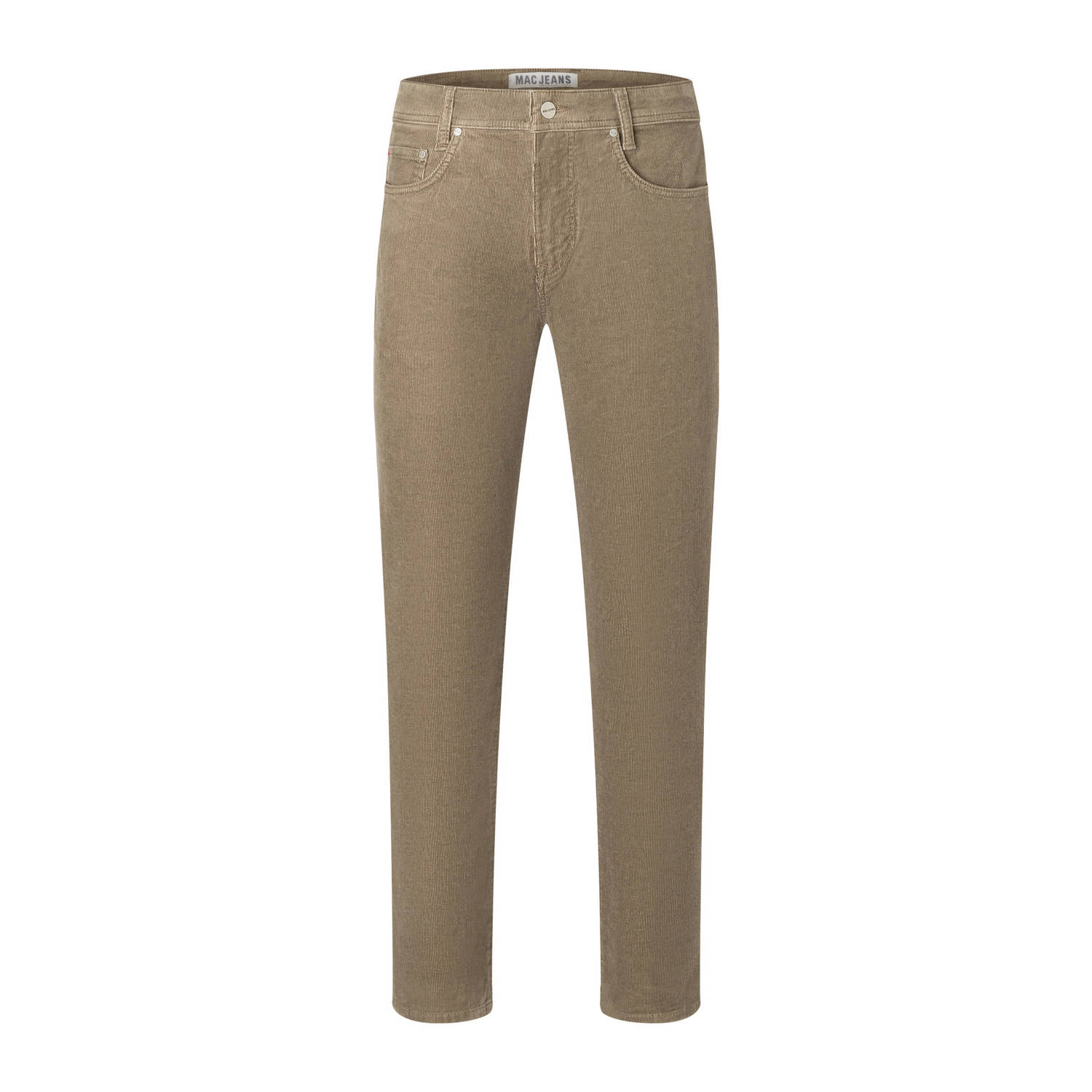 MAC modern fit broek lichtbruin