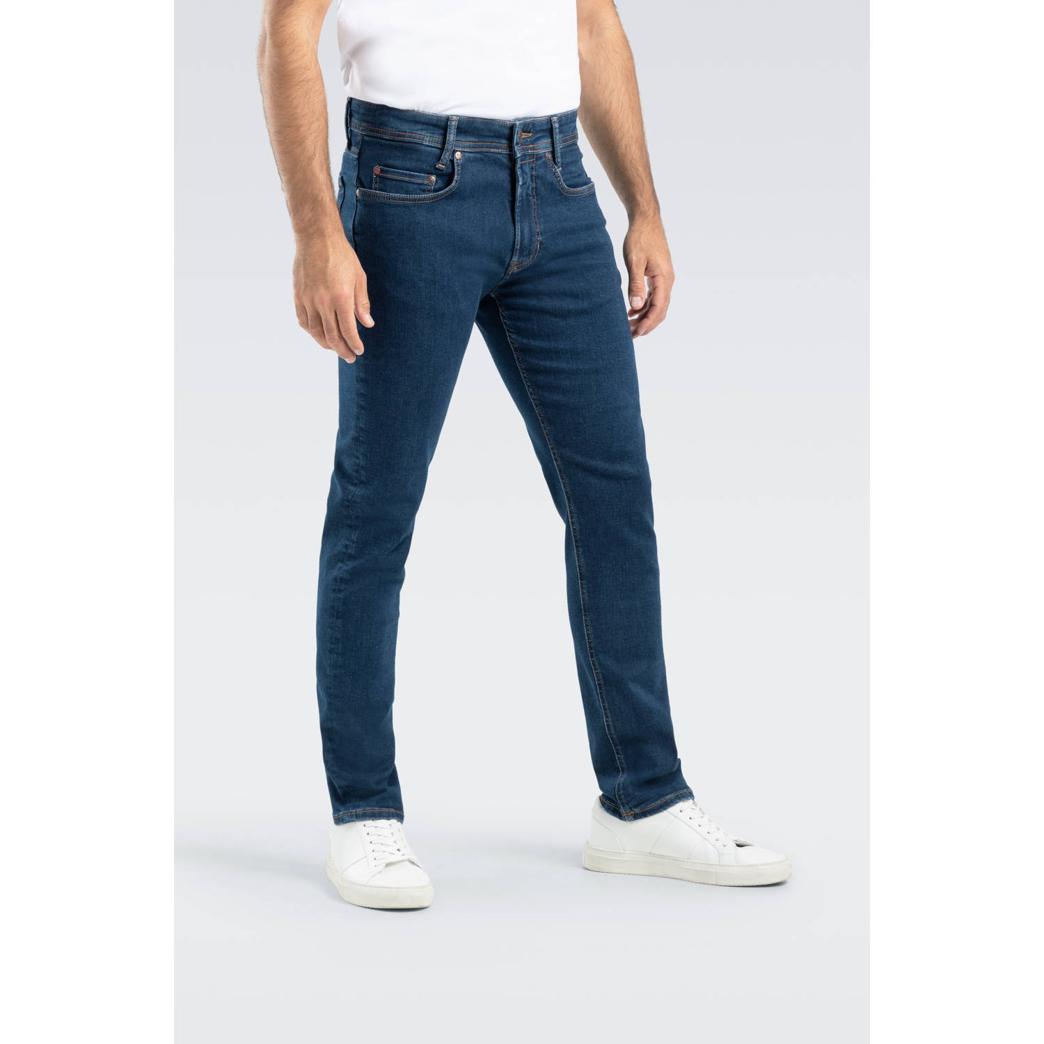 MAC Vintage Stijl Denim Jeans Blue Heren