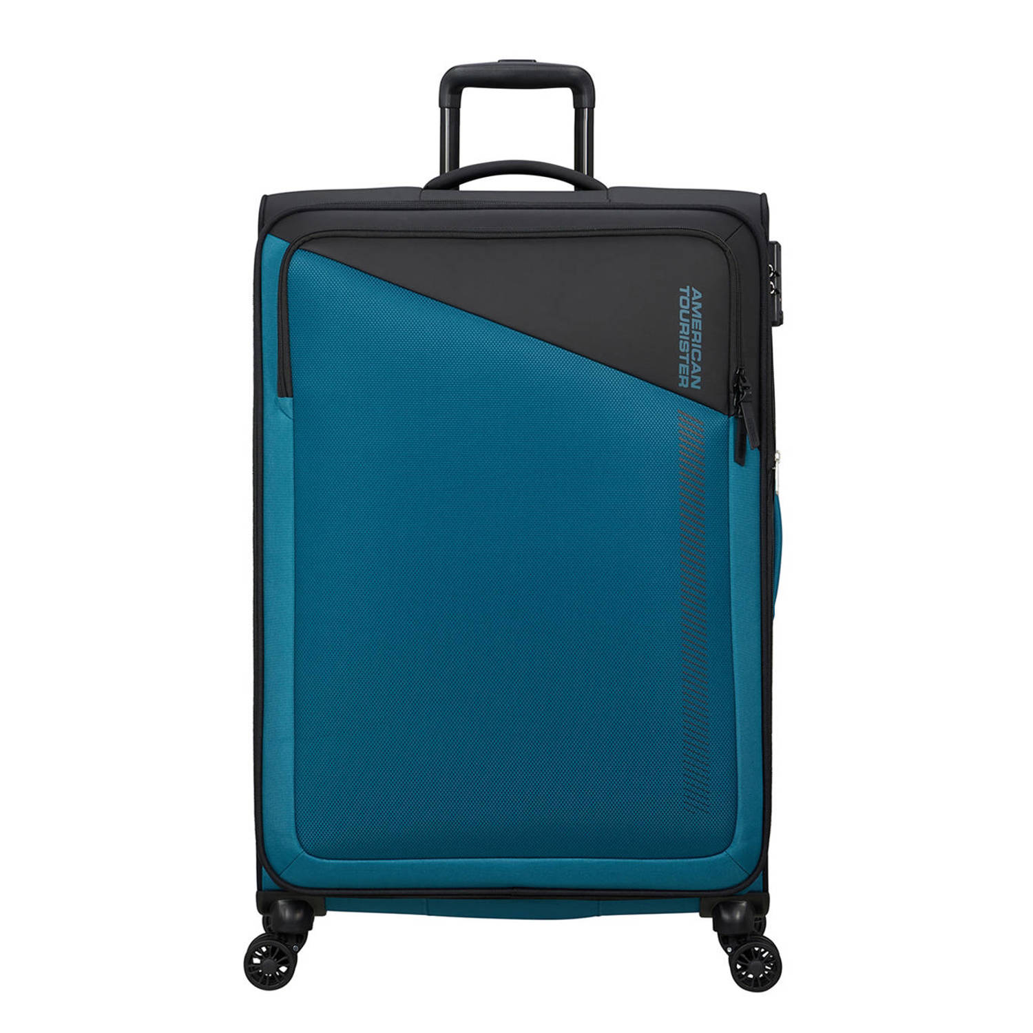 American Tourister trolley Daring Dash 77 cm. Expandable blauw zwart