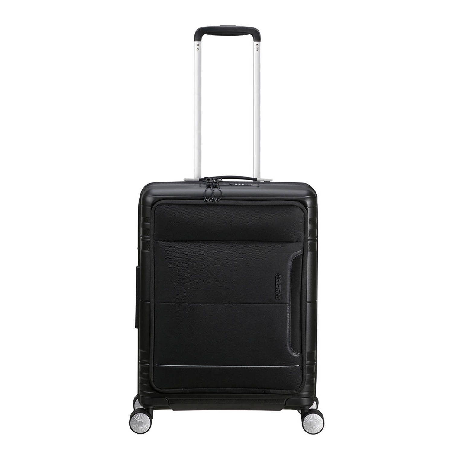 American Tourister trolley Hello 55 cm. Expandable zwart