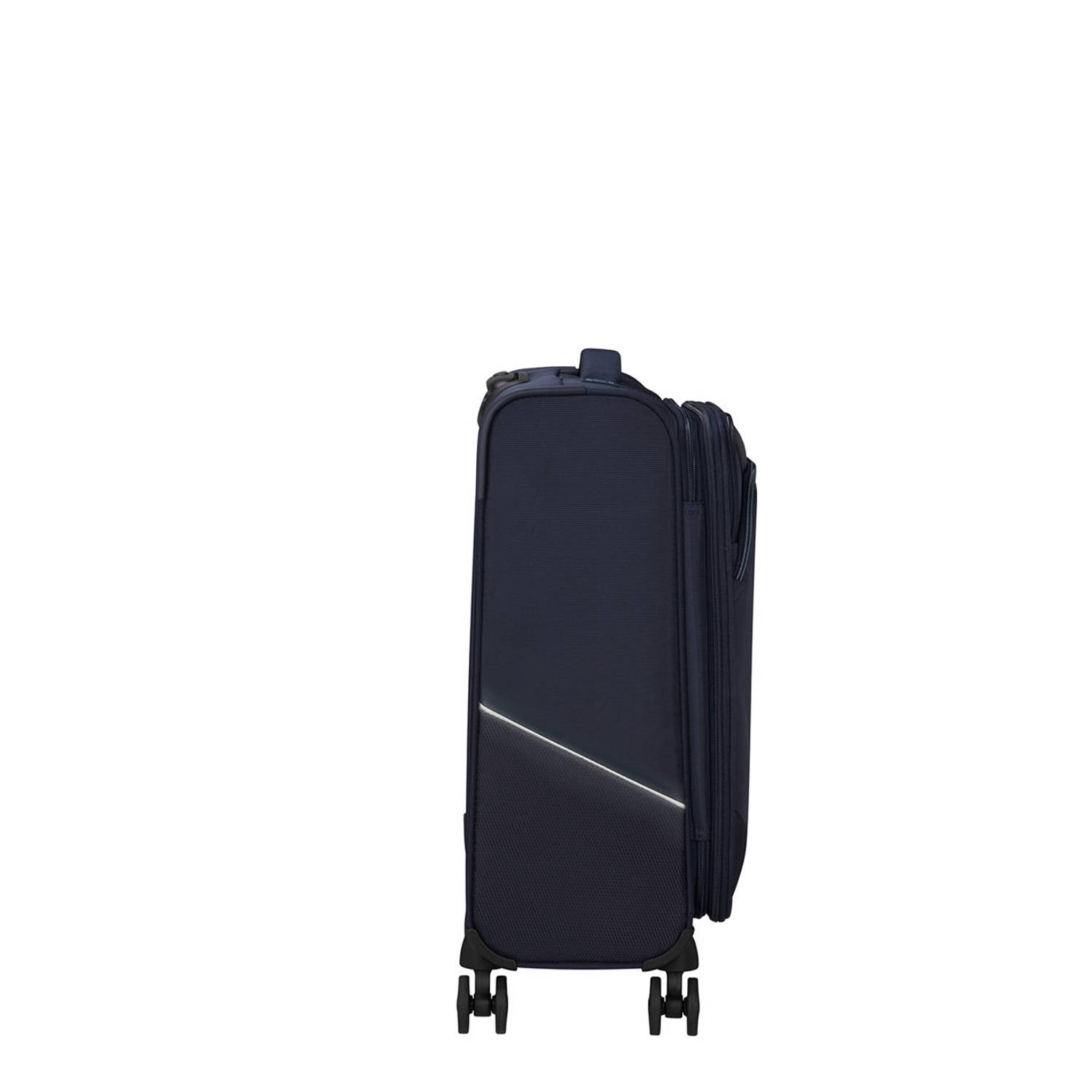 American Tourister trolley Summerride 55 cm. Expandable donkerblauw