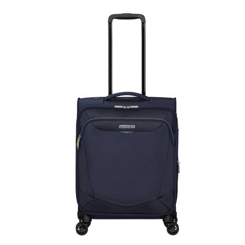 American Tourister trolley Summerride 55 cm. Expandable donkerblauw afbeelding