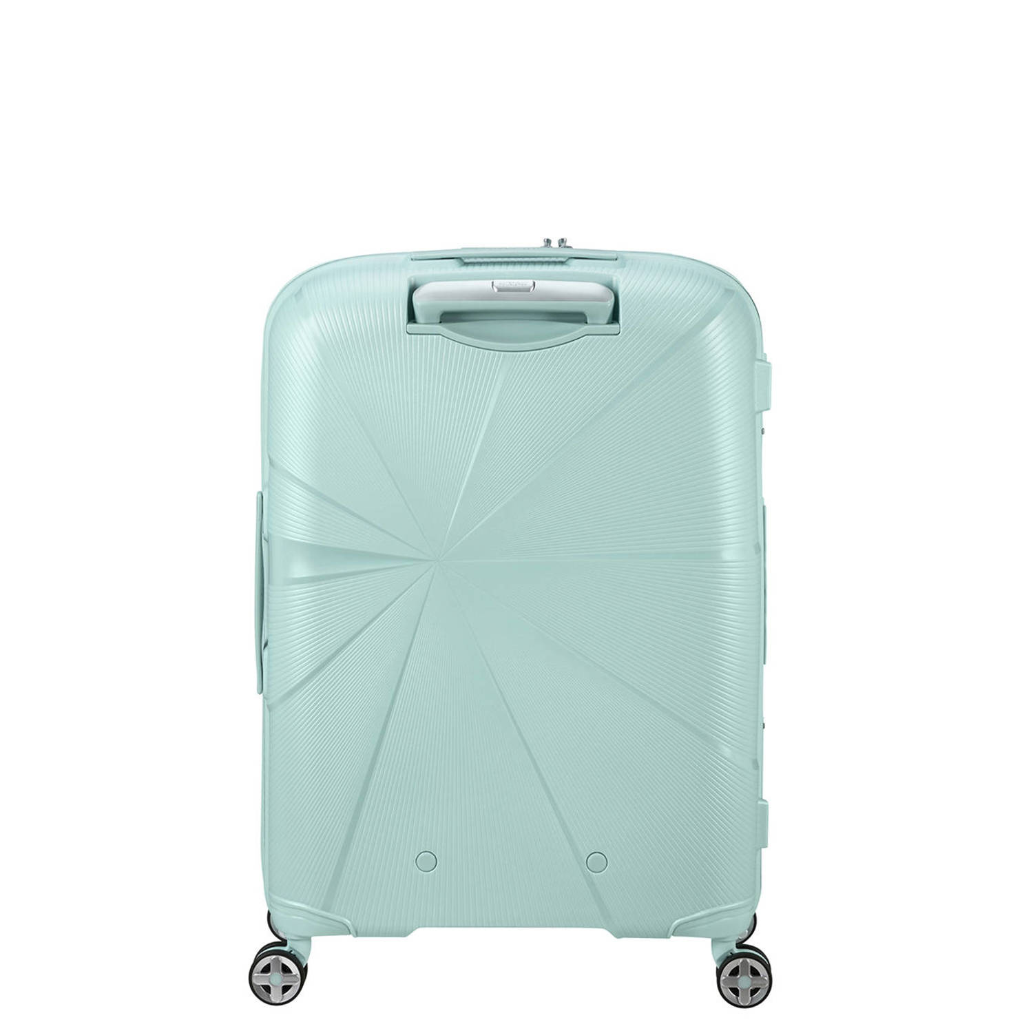 American Tourister trolley Starvibe 67 cm. Expandable lichtblauw