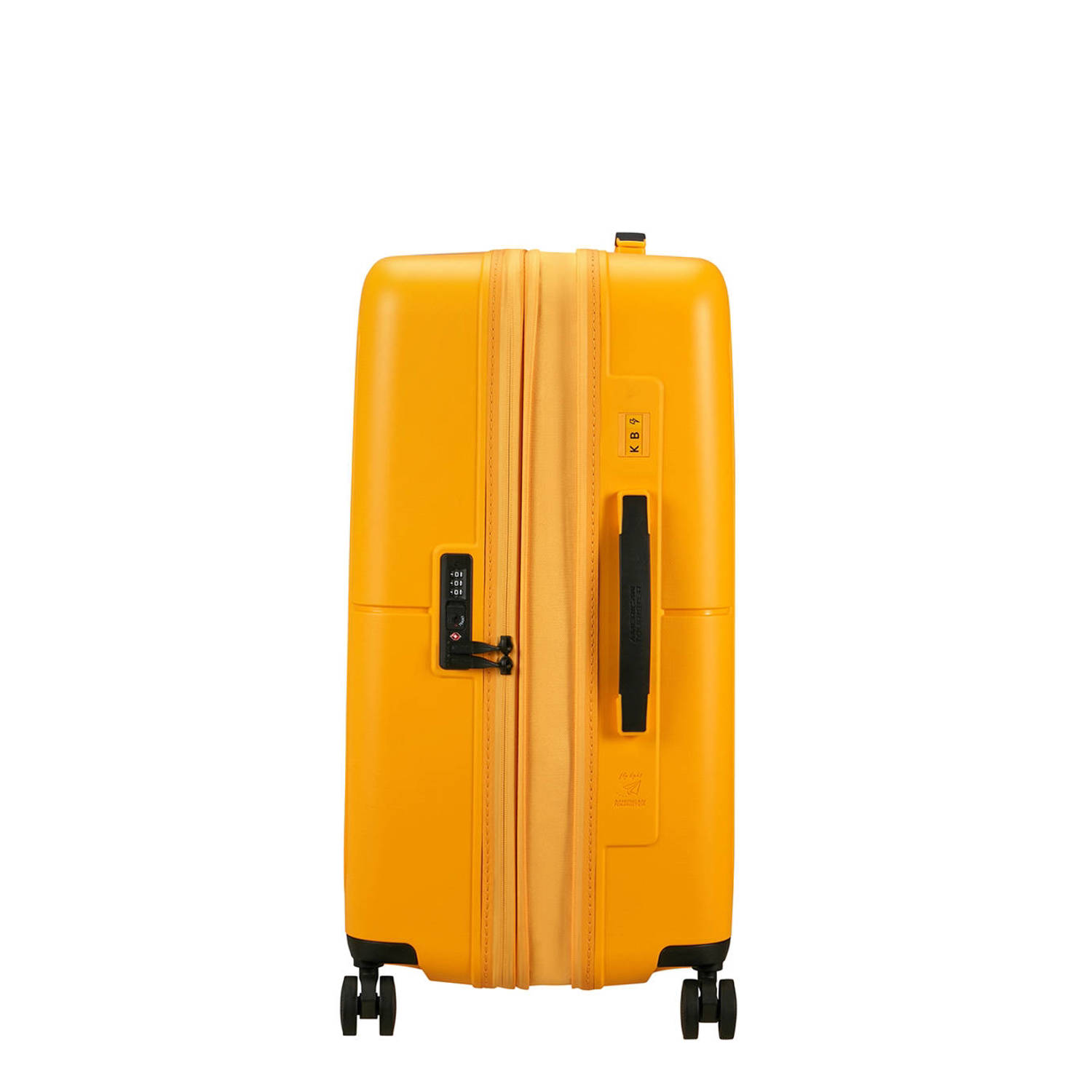 American Tourister trolley Dashpop 67 cm. Expandable geel