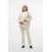 MAMALICIOUS 3-in-1 teddy zwangerschapsjas - ecru