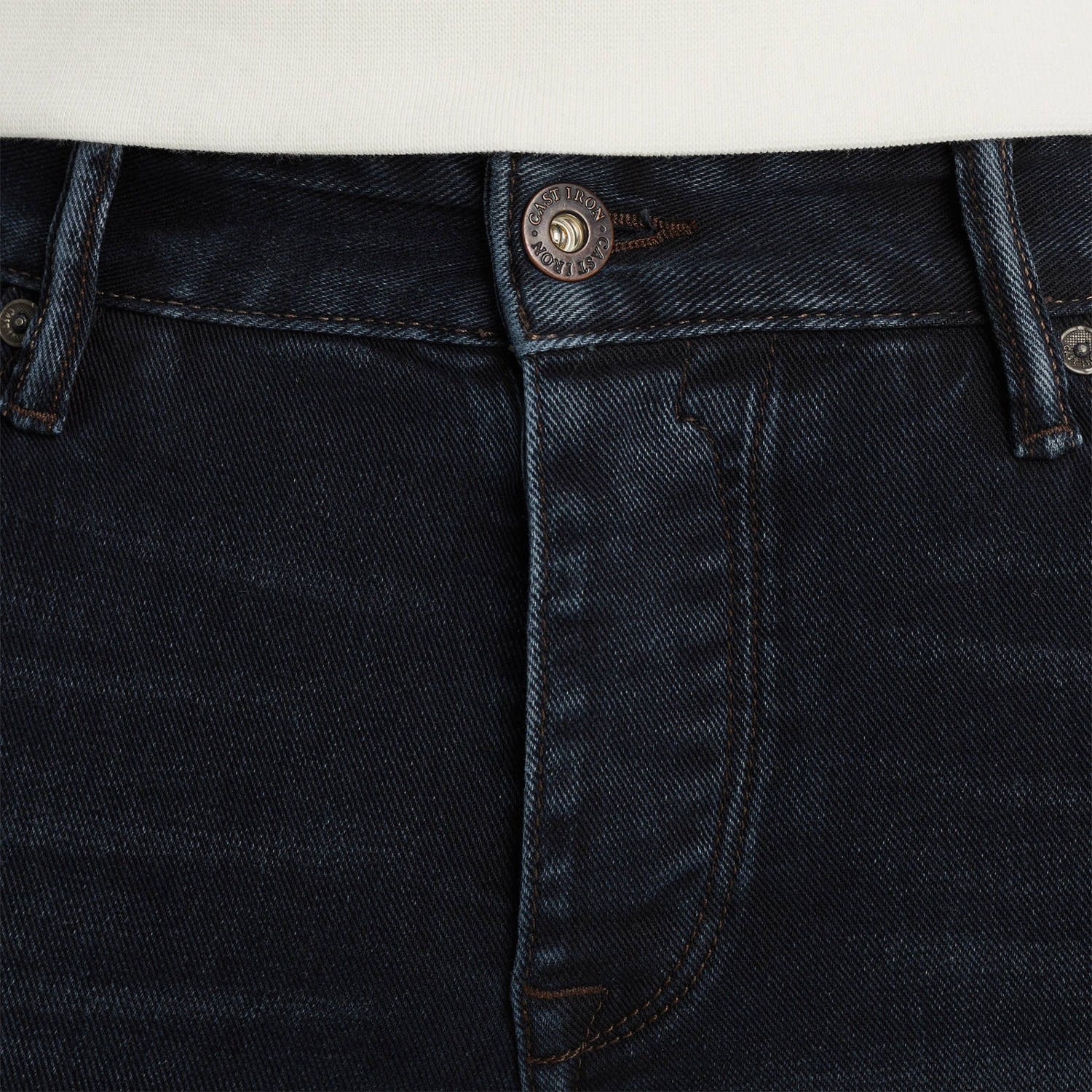 Cast Iron slim fit jeans RISER donkerblauw