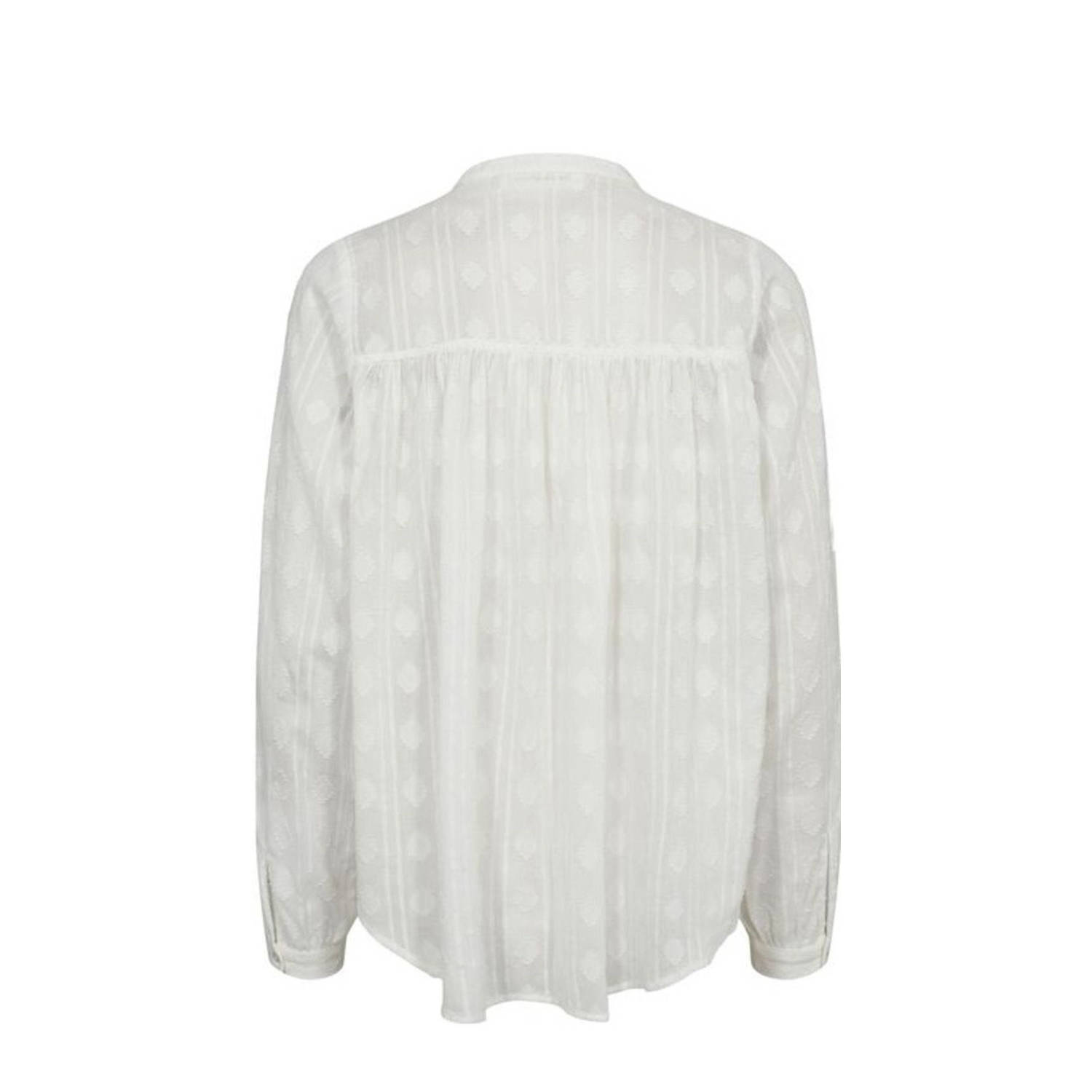 Sofie Schnoor blouse met grafische print wit