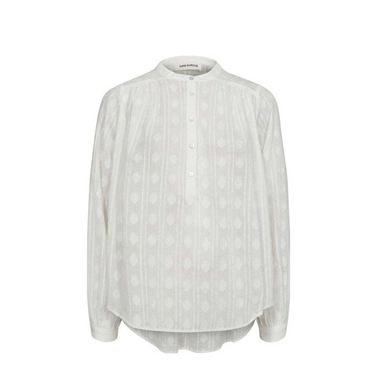 Sofie Schnoor blouse met grafische print wit