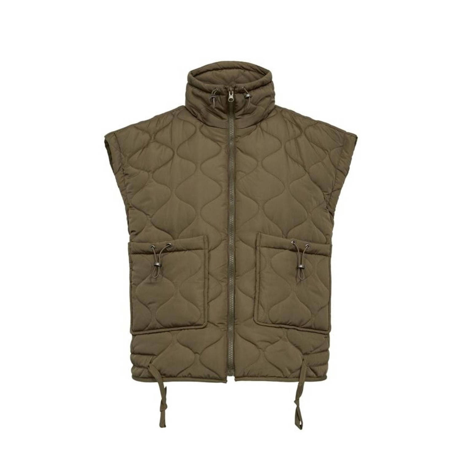 Sofie Schnoor quilted bodywarmer groen