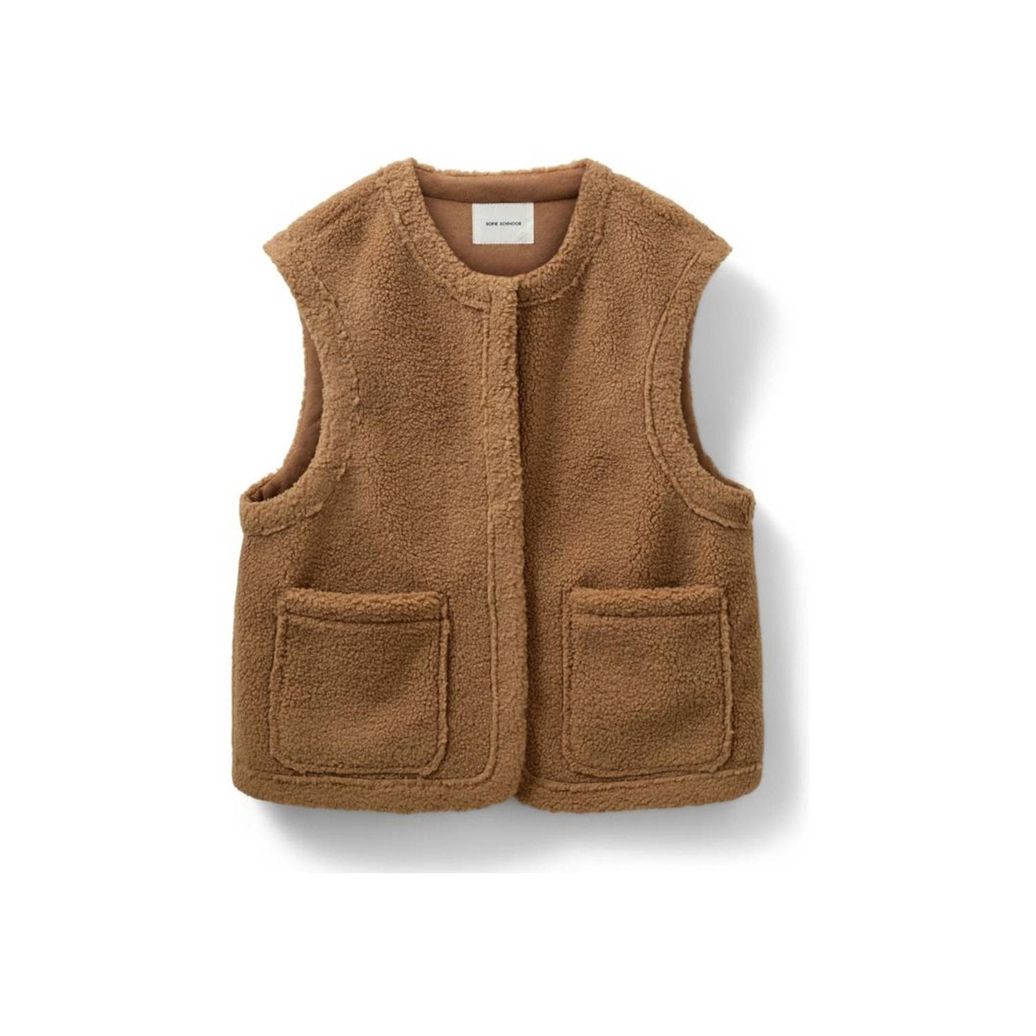 Sofie Schnoor gilet camel