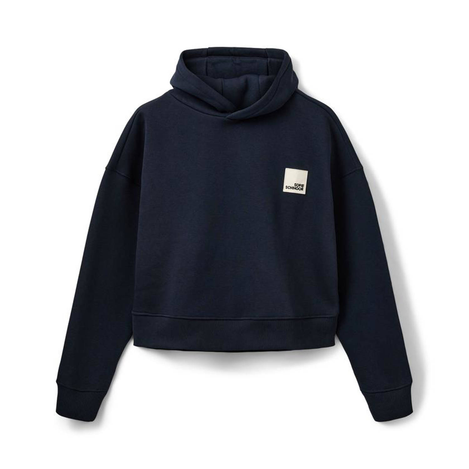 Sofie Schnoor hoodie donkerblauw