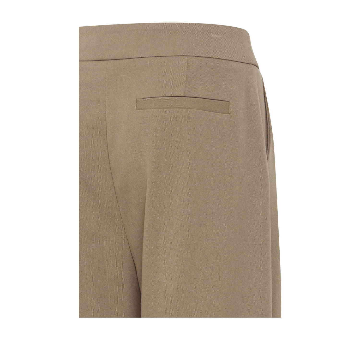 B.Young wide leg pantalon BYELLAN bruin