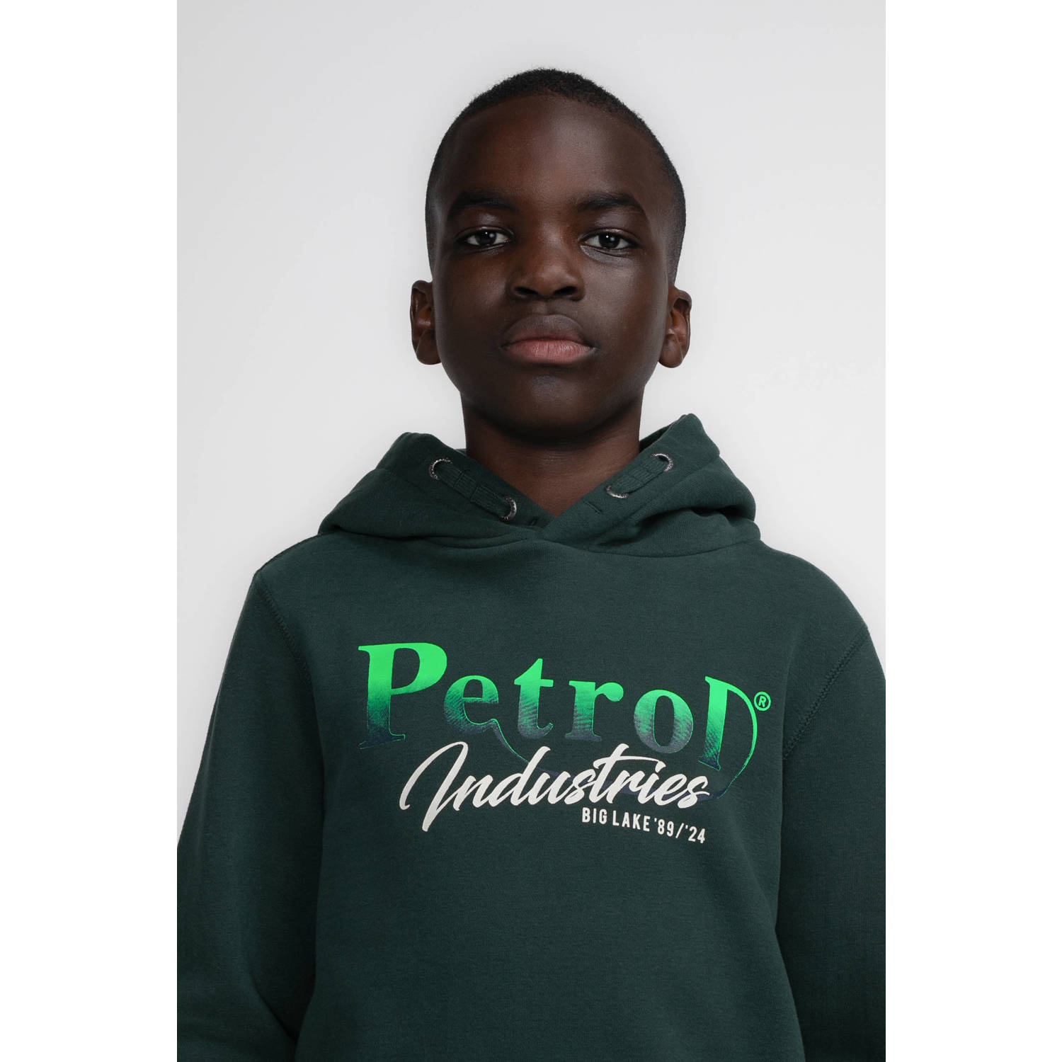 Petrol Industries hoodie groen