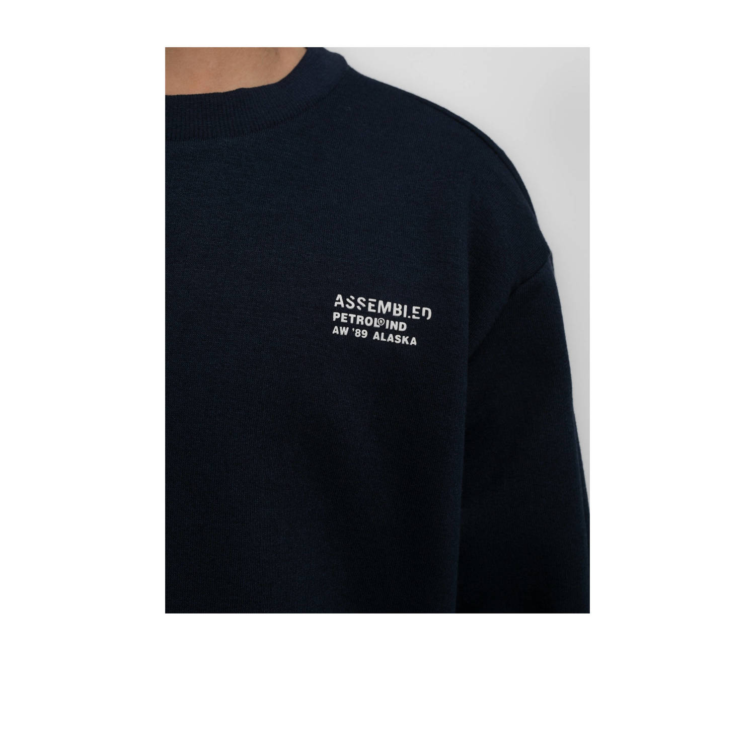 Petrol Industries sweater blauw
