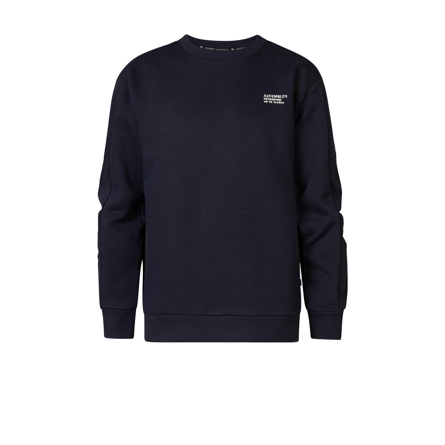 Petrol Industries sweater blauw Trui Effen 164 | Trui van