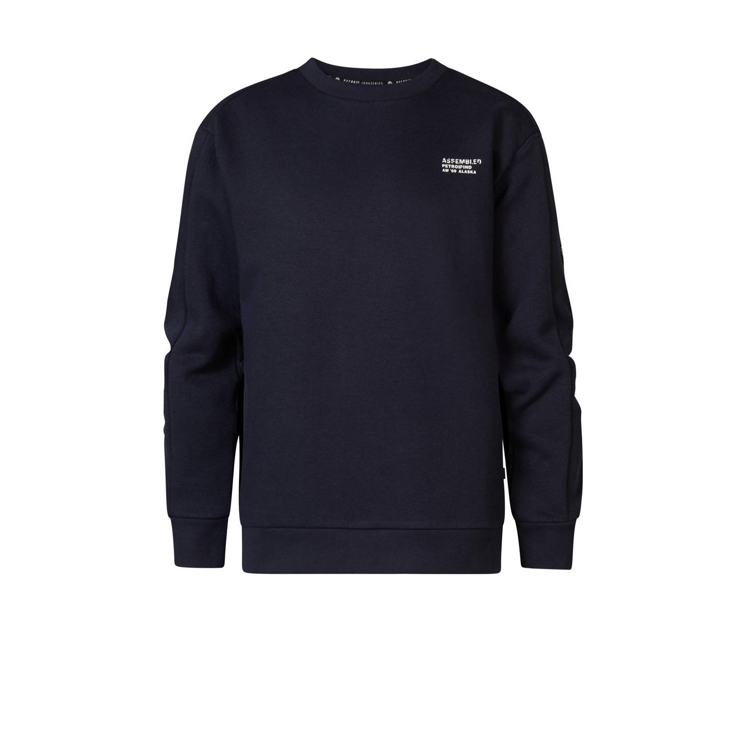 Petrol Industries sweater blauw Trui Effen 116 | Trui van