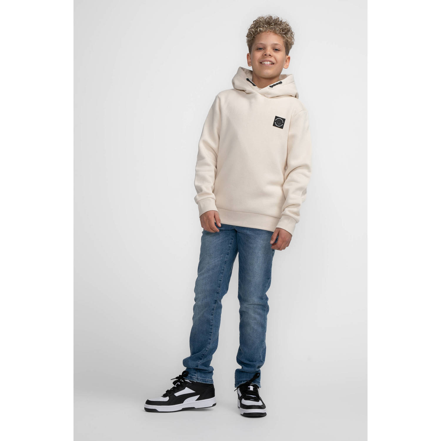 Petrol Industries hoodie ecru