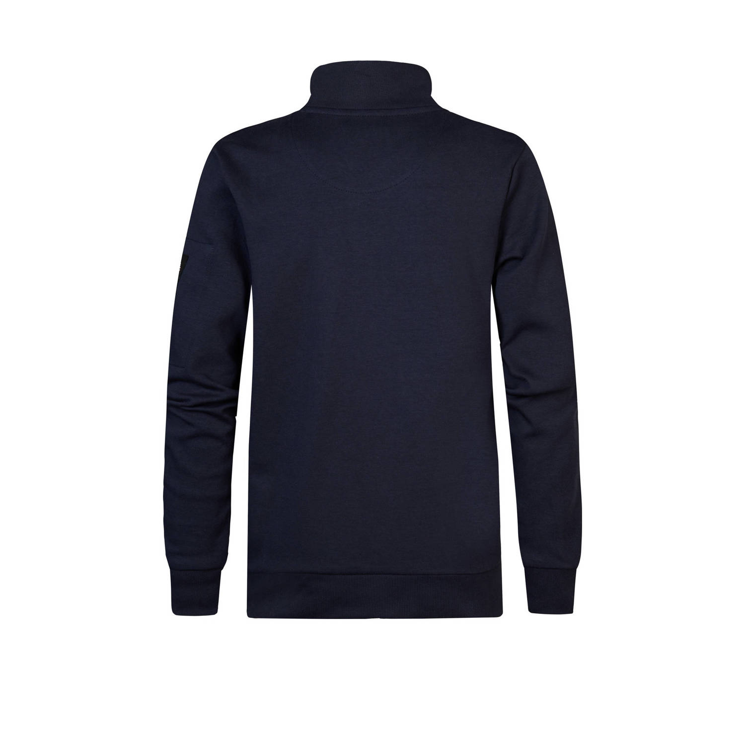 Petrol Industries sweatvest donkerblauw zwart
