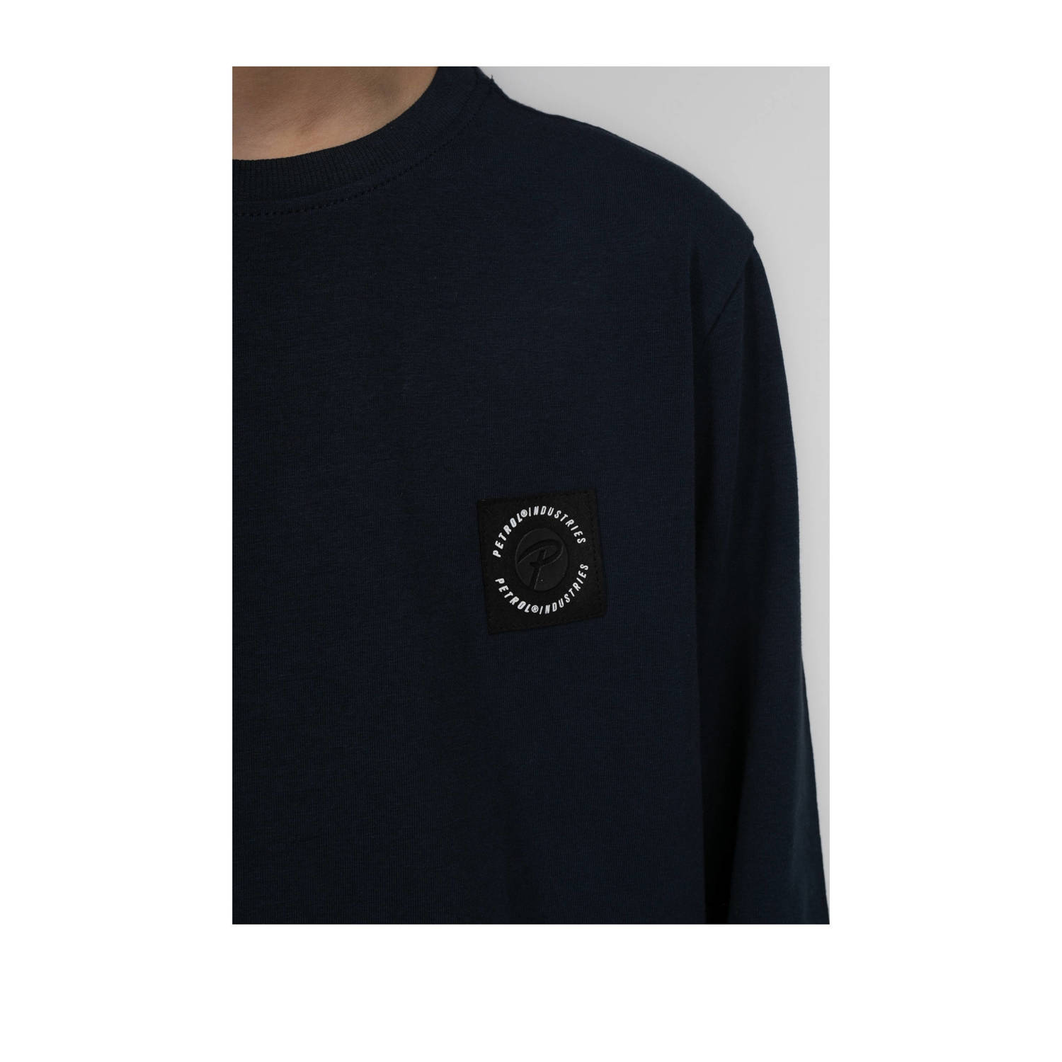 Petrol Industries longsleeve donkerblauw