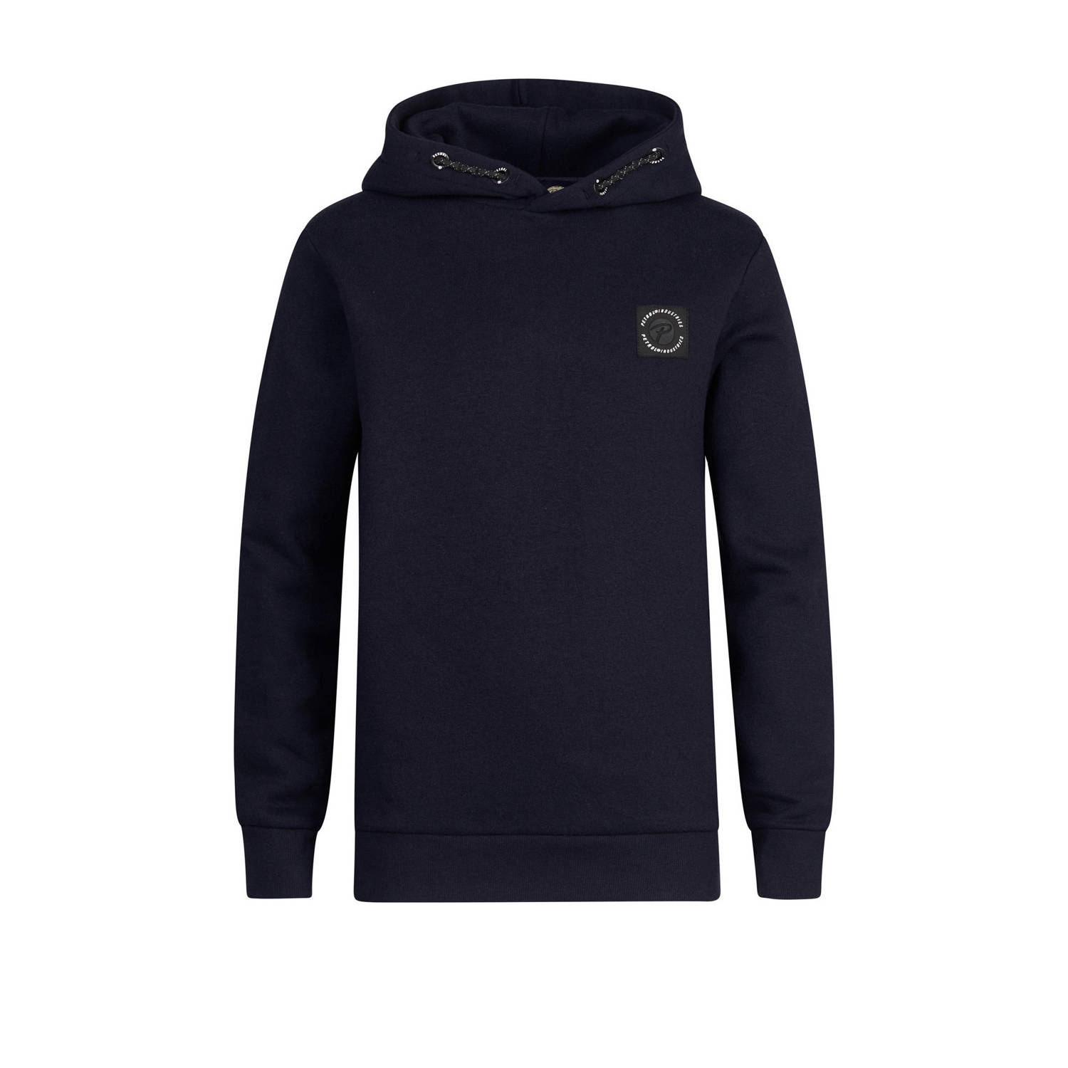 Petrol Industries hoodie blauw Trui Jongens Sweat Capuchon Effen 164