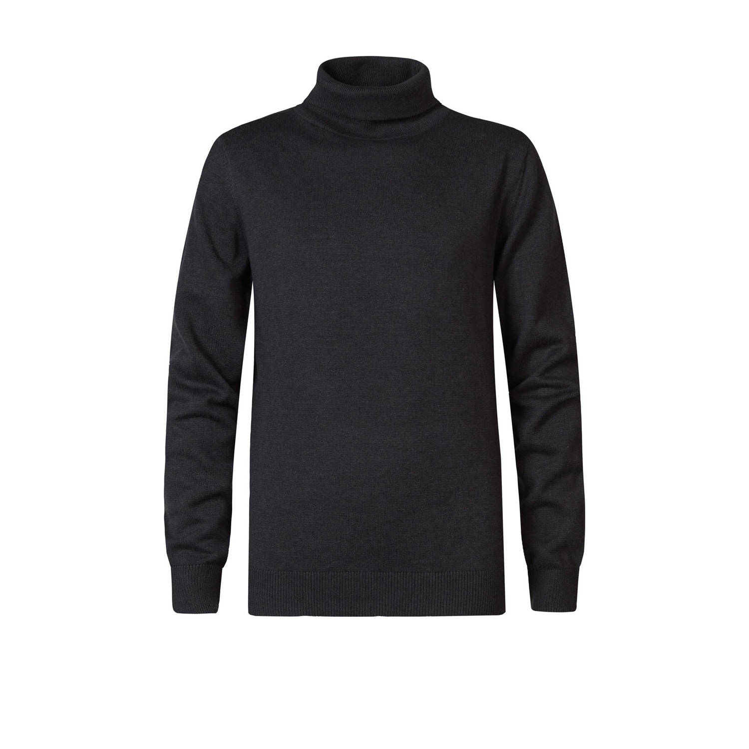 Petrol Industries coltrui blauw Effen 116 | Trui van