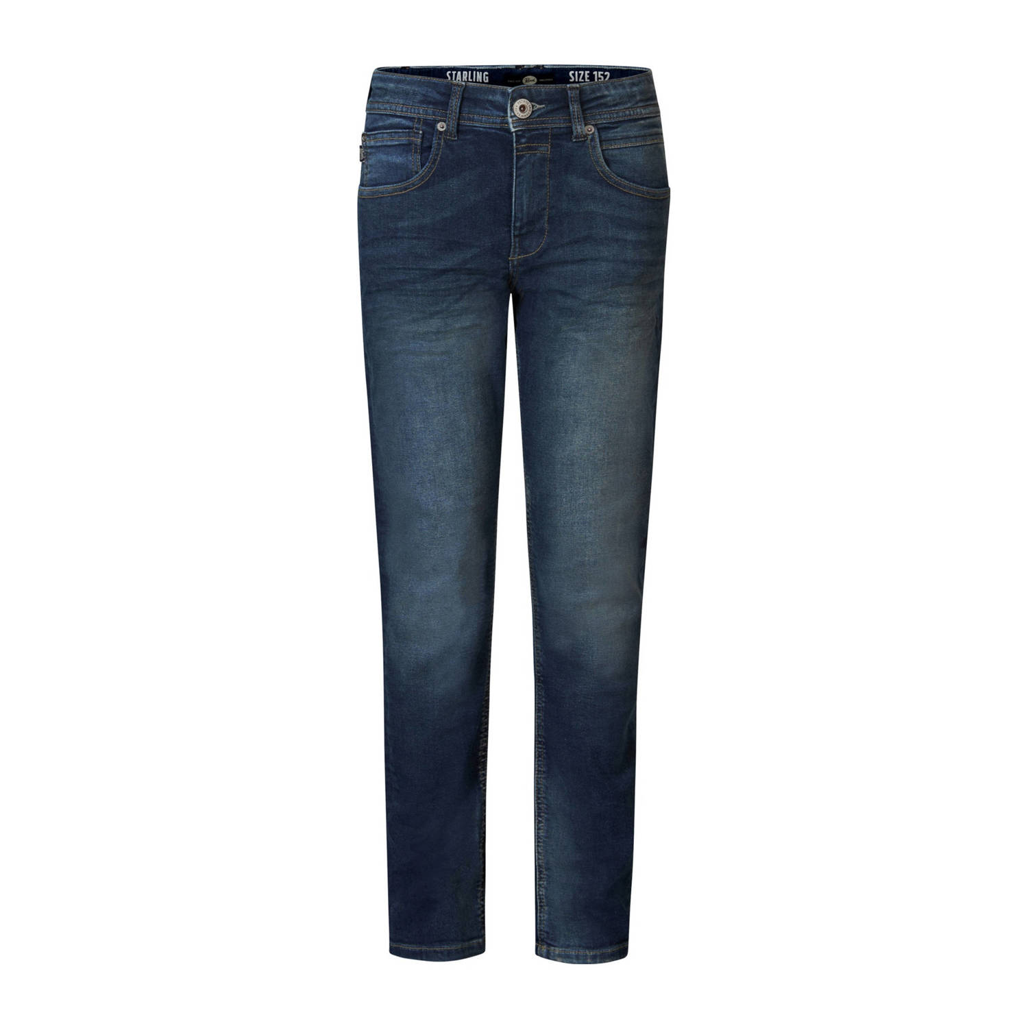 Petrol Industries Straight jeans met stone washed look