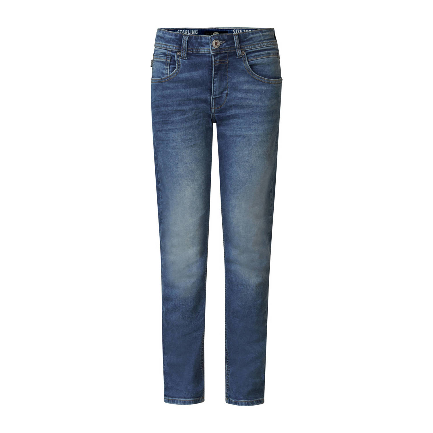 Petrol Industries Straight jeans met stone washed look