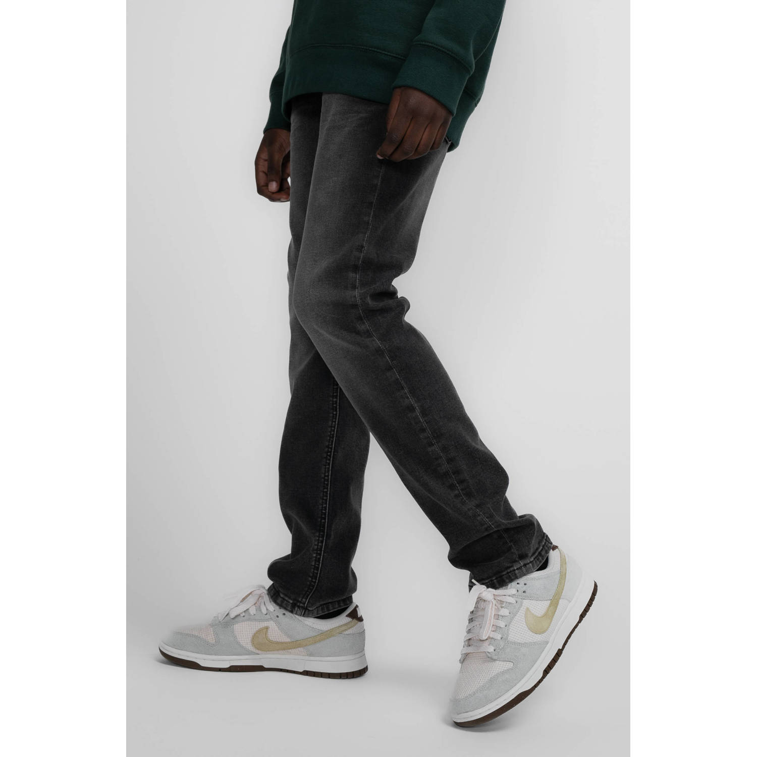 Petrol Industries straight leg jeans black stone