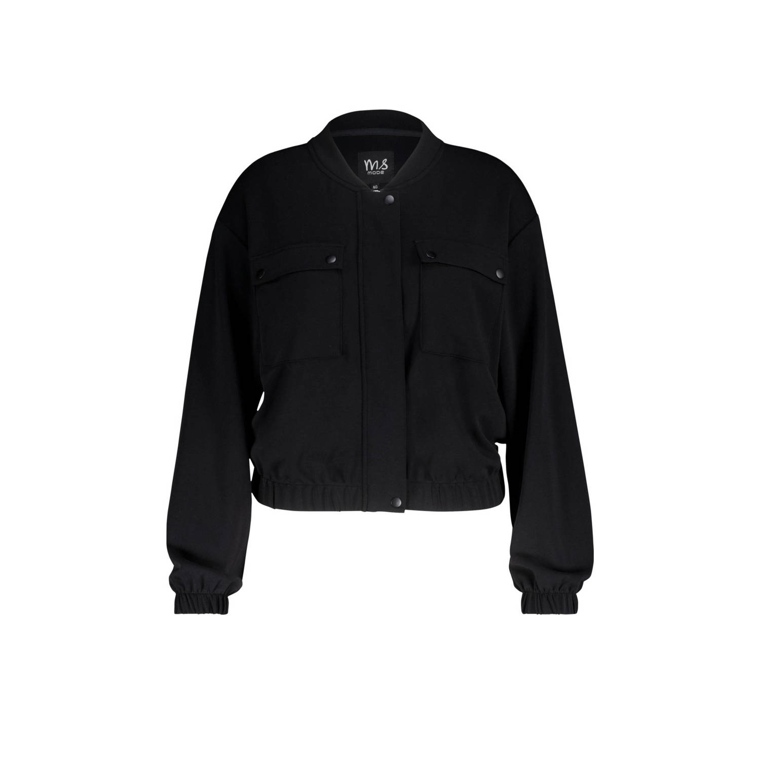 MS Mode bomberjack zwart