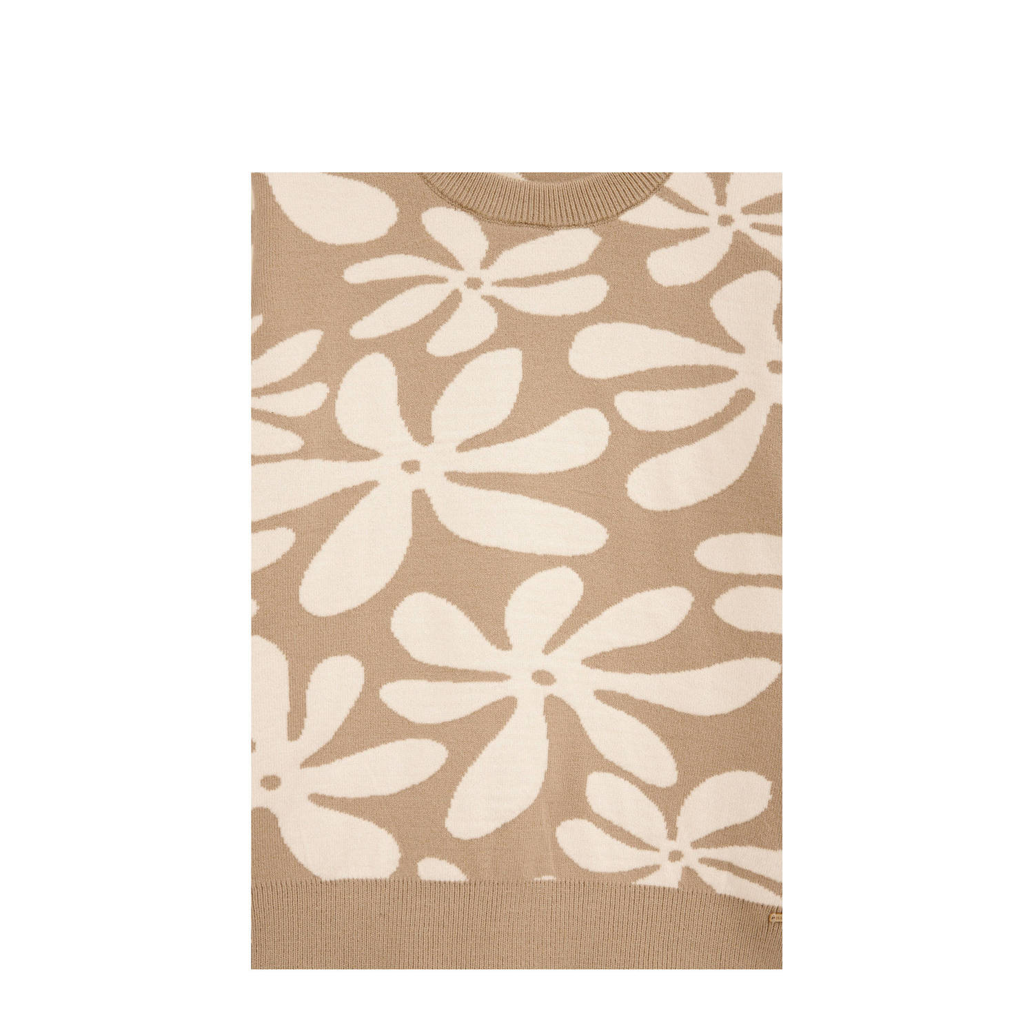 WE Fashion gebreide trui beige