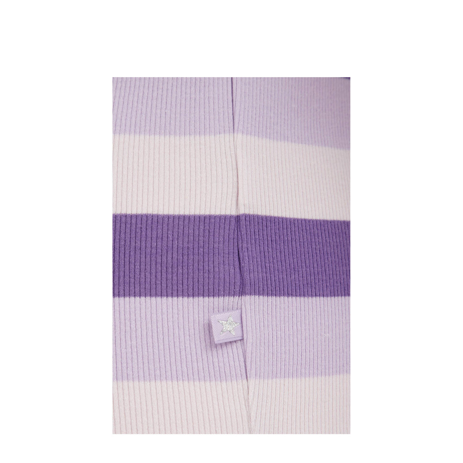 WE Fashion gestreepte longsleeve groen