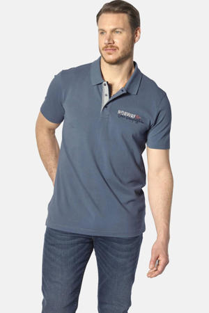 polo Plus Size JAKOV blauw