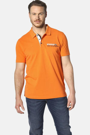 polo Plus Size JAKOV oranje