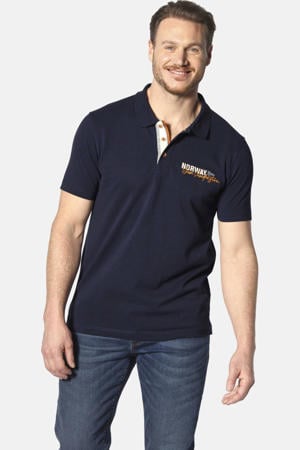 polo Plus Size JAKOV donkerblauw
