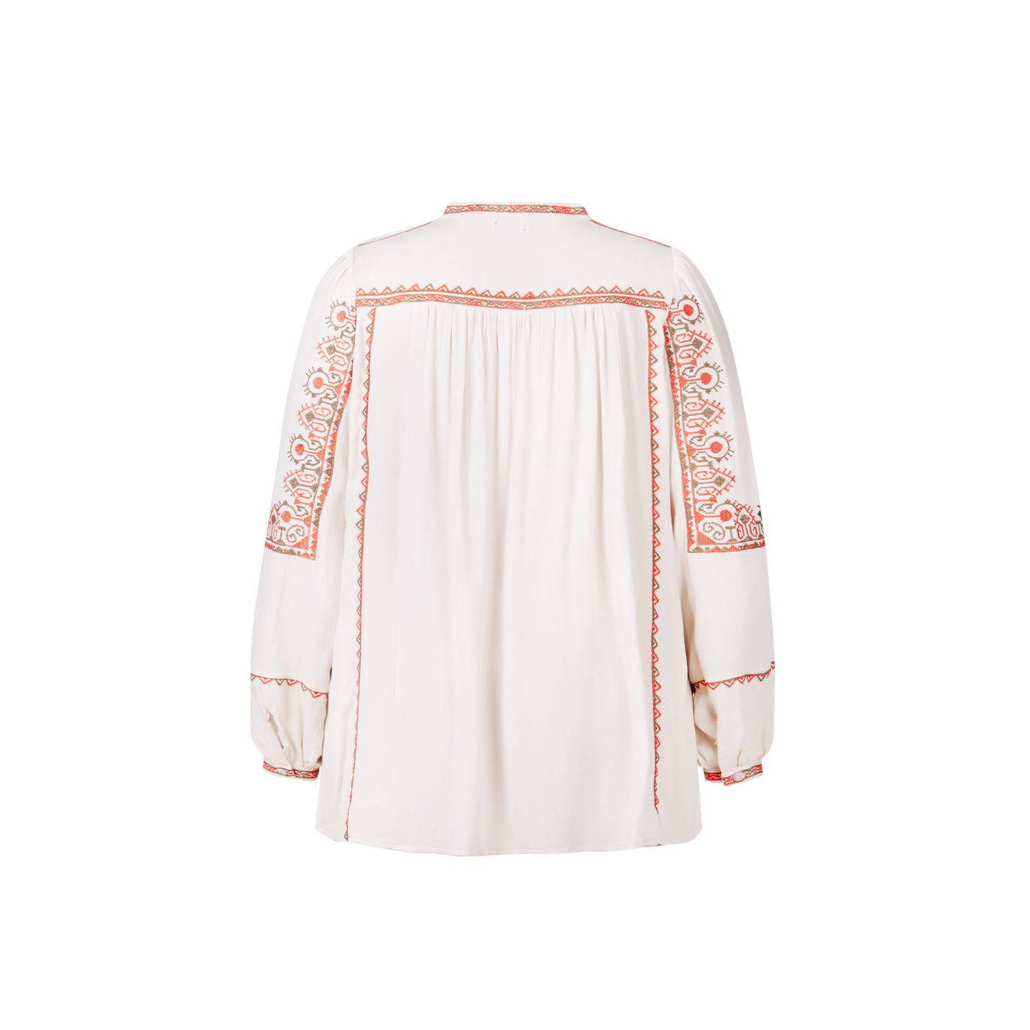 Exxcellent broderie top Adira zand