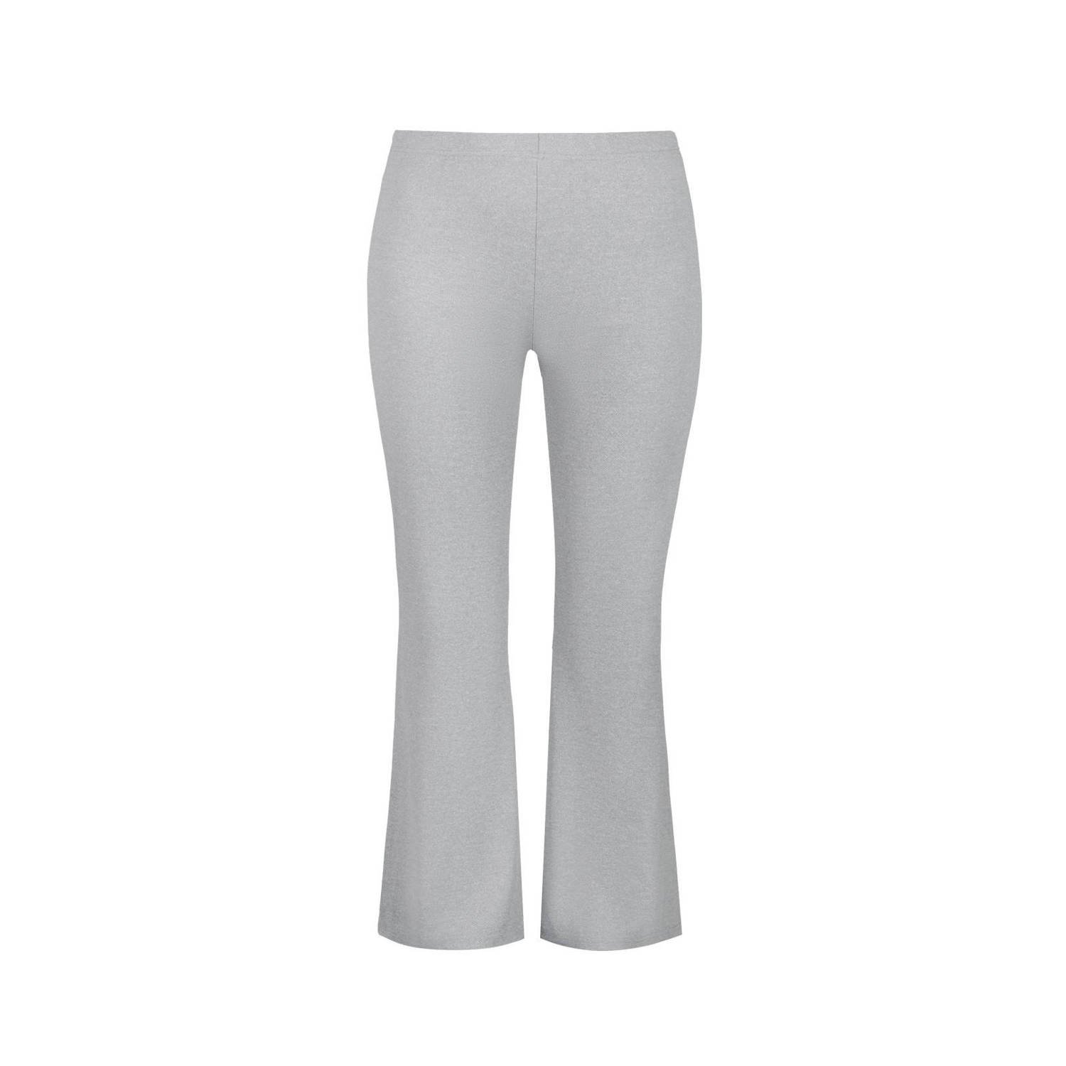 Exxcellent flared broek Annebel grijs