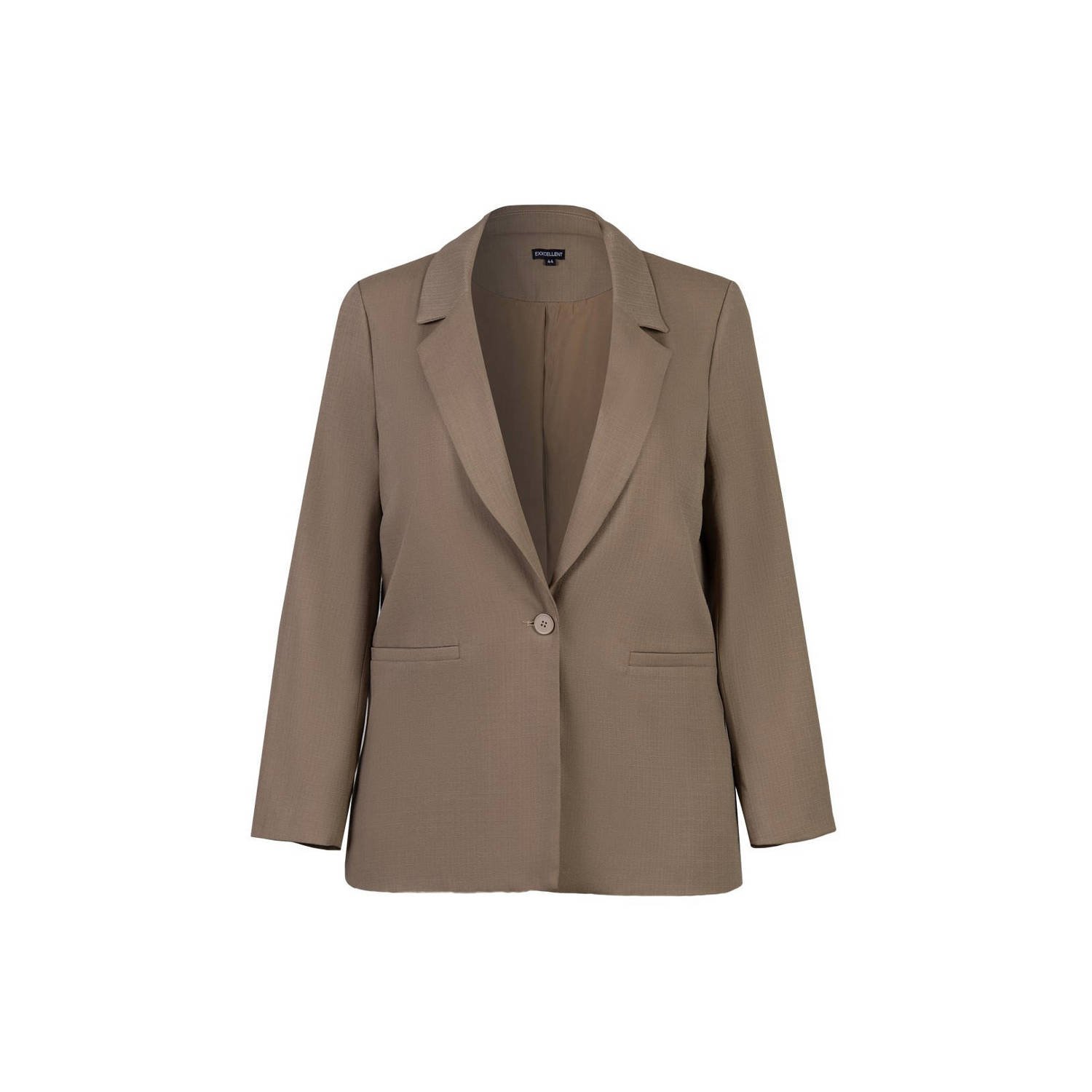 Exxcellent getailleerde blazer Annelie bruin