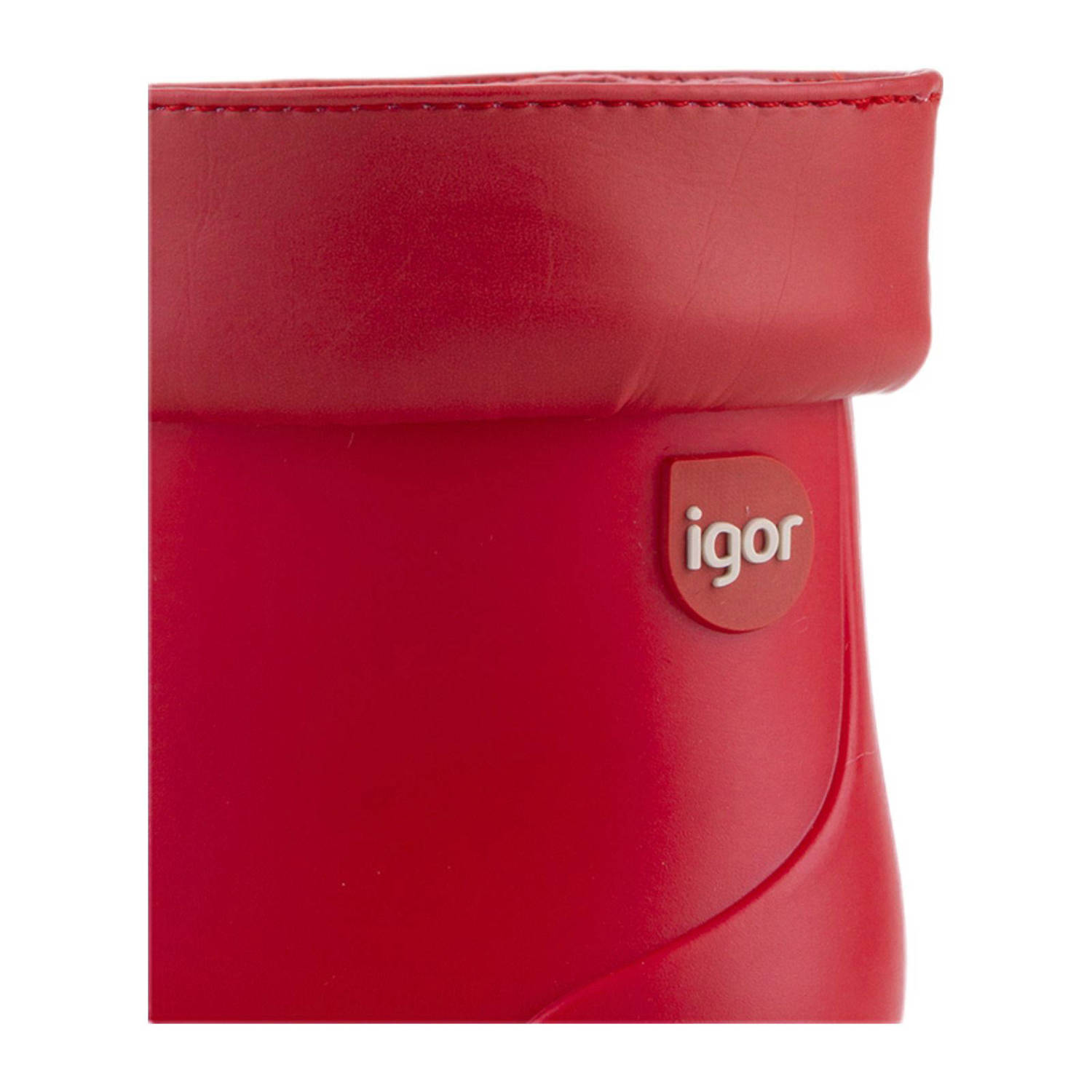 Igor Bimbi Euri regenlaarzen rood